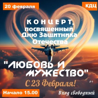 20 февраля состоялся концерт ко "Дню Защитника отечества"